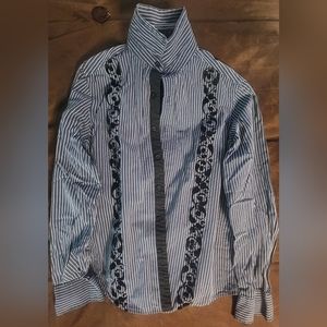 Long sleeves shirt/ men/ blue